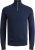 Jack & Jones Emil Knitted Pullover Blue - Mikiny & mikiny bez kapucne - Mikiny & Mikiny s Kapucňou 2XL-12XL