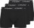 Jack & Jones Soho Solid Trunks 3-Pack Black - Spodná bielizeň - Spodné Prádlo 2XL-8XL