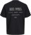 Jack & Jones Urban Edge Studio T-shirt Black - Tričká - Nadrozmerné tričká - 2XL-14XL