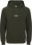 Jack & Jones Soho Hoodie Green - Mikiny & mikiny bez kapucne - Mikiny & Mikiny s Kapucňou 2XL-12XL