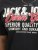 Jack & Jones Logo 2COL T-Shirt Black - Tričká - Nadrozmerné tričká - 2XL-14XL