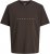 Jack & Jones STAR T-shirt Brown - Tričká - Nadrozmerné tričká - 2XL-14XL