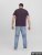 Jack & Jones STAR T-Shirt Purple - Tričká - Nadrozmerné tričká - 2XL-14XL