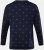 JP1880 Two-piece Pyjamas Long Sleeve and Long Trousers Navy - Spodná bielizeň - Spodné Prádlo 2XL-8XL