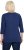 Ulla Popken Decorative Plant 3/4 Sleeve T-Shirt Ink Blue - Potlačené tričká pre ženy - 