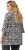 Ulla Popken Geometric Print Trumpet Sleeve Tee Black - Potlačené tričká pre ženy - 