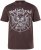 JP1880 Motörhead Soft Jersey Vintage T-Shirt Brown - Tričká s kapelami - 