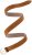 Ulla Popken Suede Thin Belt Brown - Dámske opasky - 