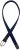 Ulla Popken Elastic Belt Blue - Dámske opasky - 