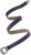 Ulla Popken Classic Belt Blue - Dámske opasky - 