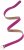 Ulla Popken Soft Suede Belt Purple - Dámske opasky - 