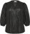 Kaffe Curve Luisa Blouse Black Deep - Blúzky - 