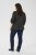 Kaffe Curve Luisa Blouse Black Deep - Blúzky - 