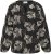 Kaffe Curve Kimmie Blouse Black Chalk Embroidery - Blúzky - 