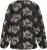 Kaffe Curve Kimmie Blouse Black Chalk Embroidery - Blúzky - 