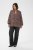 Kaffe Curve Belle Blouse Pink Black Graphic Flower - Blúzky - 