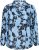Kaffe Curve Sasja Blúzka s dlhým rukávom Blue Snake Flower - Blúzky & tuniky - 
