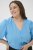 Kaffe Curve Gabby Blouse Azure Blue - Blúzky - 