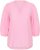 Kaffe Curve Penelopia Blouse Pink Frosting - Blúzky - 