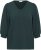 Kaffe Curve Pippi Blouse 3/4 Sleeve Magical Forest Green - Blúzky & tuniky - 