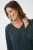 Kaffe Curve Pippi Blouse 3/4 Sleeve Magical Forest Green - Blúzky & tuniky - 