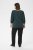 Kaffe Curve Pippi Blouse 3/4 Sleeve Magical Forest Green - Blúzky & tuniky - 