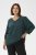 Kaffe Curve Pippi Blouse 3/4 Sleeve Magical Forest Green - Blúzky & tuniky - 