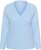 Kaffe Curve Jilanda V-Neck Pullover Blue - Svetre & pleteniny - 