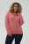 Kaffe Curve Jilanda V-Neck Pullover Red - Svetre & pleteniny - 