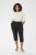 Kaffe Curve Jenna Capri Pants Black - Nohavice - 