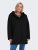 Only Carmakoma Sedona Light Coat Black - Zimné kabáty - 