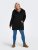 Only Carmakoma Sedona Light Coat Black - Zimné kabáty - 