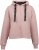 Nora Mikken GERTRUD Cropped Hoodie Pink - Mikiny & mikiny bez kapucne - 