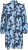 Kaffe Curve Sasja Šaty Blue Snake Flower - Šaty - 