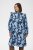 Kaffe Curve Sasja Šaty Blue Snake Flower - Šaty - 