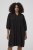 Kaffe Curve Dina Dress Black Deep - Midi šaty - 
