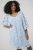Kaffe Curve Lucy Dress Nantucket Breeze Blue - Midi šaty - 