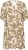 Kaffe Curve Marla Dress Oak Chalk Leaf - Midi šaty - 