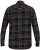 D555 Destin Checked Long Sleeve Shirt Black/Tan Check - Košele s dlhým rukávom - 