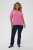 Kaffe Curve Minia Pullover Pink Power Melange - Pletené svetre - 