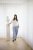 Kaffe Curve Lotia Pullover Chalk - Pletené svetre - 