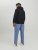 Jack & Jones Hunt Hoodie Black - Mikiny & mikiny bez kapucne - Mikiny & Mikiny s Kapucňou 2XL-12XL