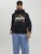 Jack & Jones Hunt Hoodie Black - Mikiny & mikiny bez kapucne - Mikiny & Mikiny s Kapucňou 2XL-12XL
