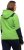 Ulla Popken Contrast Inserts Sweater Knit Hoodie Light Green - Mikiny & mikiny bez kapucne - 