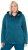 Ulla Popken Sweater Knit Fleece Hoodie Dark Petrol - Mikiny & mikiny bez kapucne - 