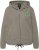 Ulla Popken Drawstring Hem Zip-Up Hoodie Grey - Mikiny & mikiny bez kapucne - 