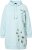 Ulla Popken Oversized Grass Graphic Hoodie Glacier Green - Mikiny & mikiny bez kapucne - 
