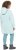 Ulla Popken Oversized Grass Graphic Hoodie Glacier Green - Mikiny & mikiny bez kapucne - 