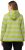 Ulla Popken Mixed Stripe Long Sleeve Hoodie Apple Green - Mikiny & mikiny bez kapucne - 