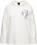 Ulla Popken Face Graphic Long Sleeve Hoodie Off-White - Mikiny & mikiny bez kapucne - 